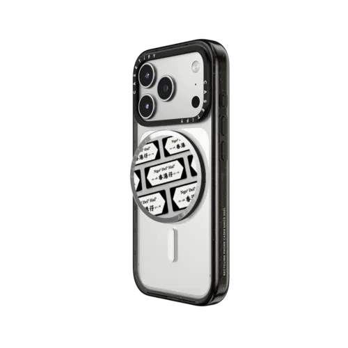 Road Sign - Ngo Dei Hai HK Jai | Snappy Grip Stand / Snappy Mirror Grip Stand MagSafe Compatible / Silver | Image 2