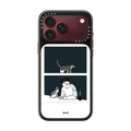 WINE & CAT | iPhone 18 Pro Max / Impact Case MagSafe Compatible - Glossy / Glossy Black | Image 1