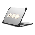 White Day by drawingmary | MacBook Pro 14-inch (M1 - M5) / MacBook Bounce Case / Black | Image 1