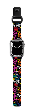 GRAFFITI BY ROMERO BRITTO | Apple Watch Series 7-9 (45mm) / Impact Band / Black | Image 1