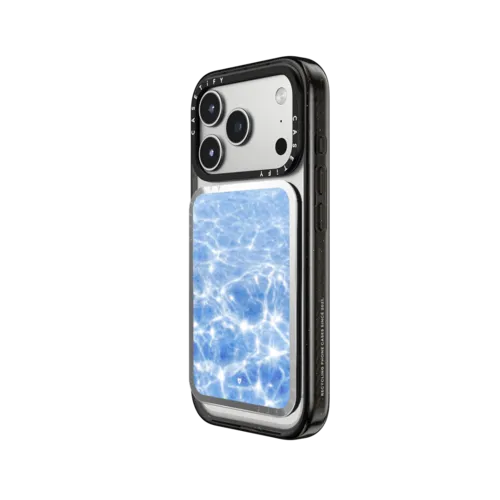 Sun glitter | Snappy Cardholder Stand / Snappy Mirror Cardholder Stand MagSafe Compatible / Silver | Image 2