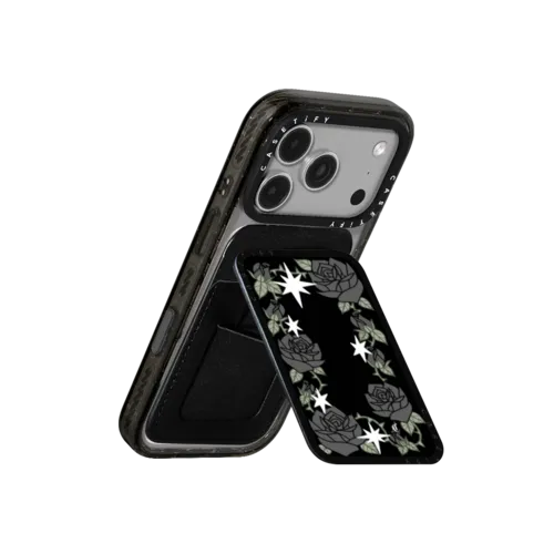 Dark Romance | Snappy Cardholder Stand / Snappy Cardholder Stand MagSafe Compatible / Black | Image 3