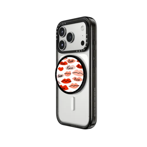 Kiss Kiss | Snappy Grip Stand / Snappy Grip Stand MagSafe Compatible / Black | Image 2