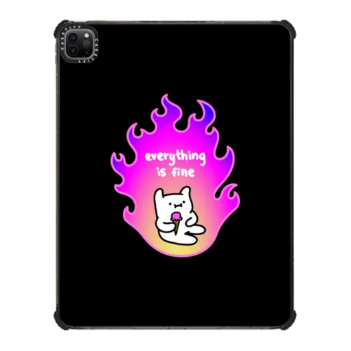 FIRE | iPad Pro 12.9-inch (5th/6th gen) / iPad Impact Case / Black | Image 1