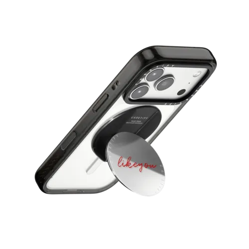 Snappy Grip Stand Customizer | Snappy Grip Stand / Snappy Mirror Grip Stand MagSafe Compatible / Silver | Image 3