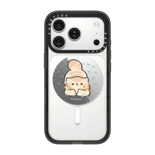 You Are My Flower Bobo | Snappy Grip Stand / Snappy Mirror Grip Stand MagSafe Compatible / Silver | Image 1