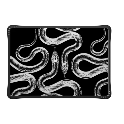 Transparent Kingsnake | MacBook Air 13-inch (M1 / Intel) / MacBook Impact Case / Black | Image 2