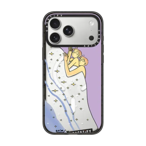 The Milky Way Blanket by Grim B | iPhone 17 Pro Max / Impact Case MagSafe Compatible / Black | Image 1