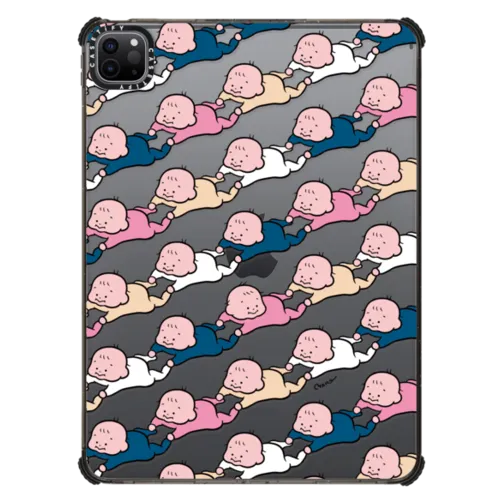 Baby Baby Baby(BLUE&PINK) by TARO OONO | iPad Pro 11-inch (3rd/4th gen) / iPad Impact Case / Black | Image 1