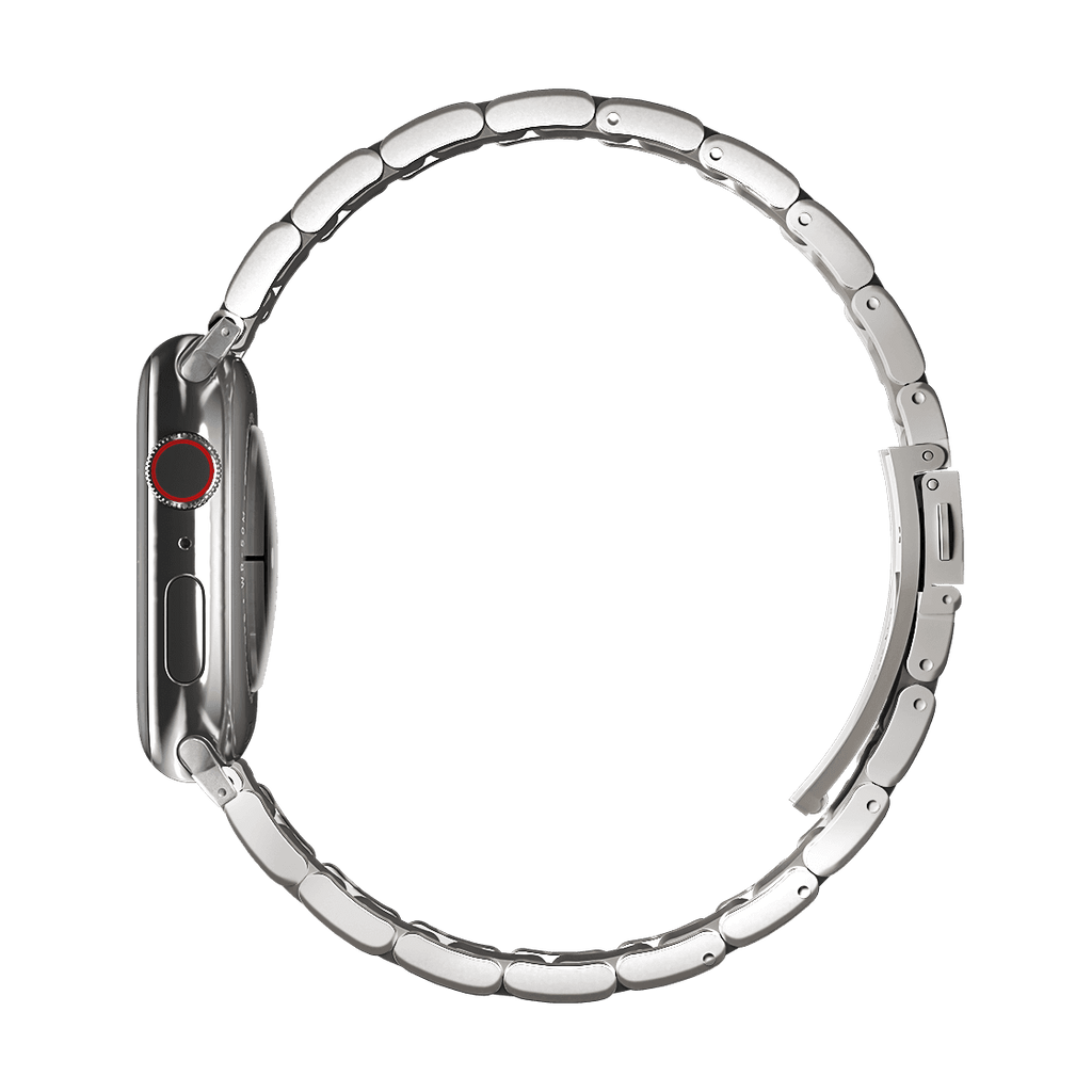 Titanium 3-Link Band 45mm (Series 7-9) - Natural Titanium