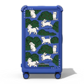 kittybunnypony Grove CHECK-IN TRUNK SUITCASE | 29" Check-In Trunk Suitcase / Bounce Suitcase / Cobalt Blue | Image 1