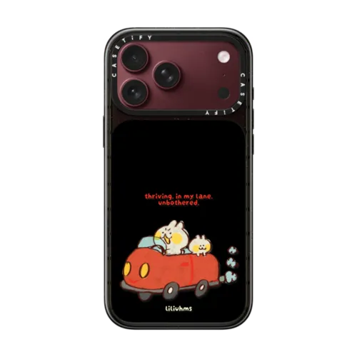 Two Buns Road Trip | iPhone 18 Pro Max / Impact Case MagSafe Compatible - Glossy / Glossy Black | Image 1