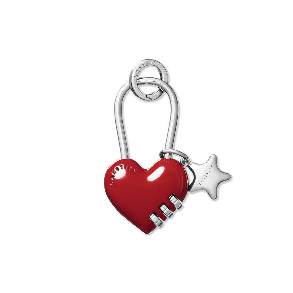 Charm Keychain - Heart Lock | Image 1