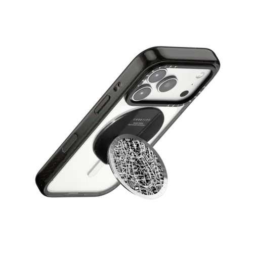 Upside down | Snappy Grip Stand / Snappy Mirror Grip Stand MagSafe Compatible / Silver | Image 3