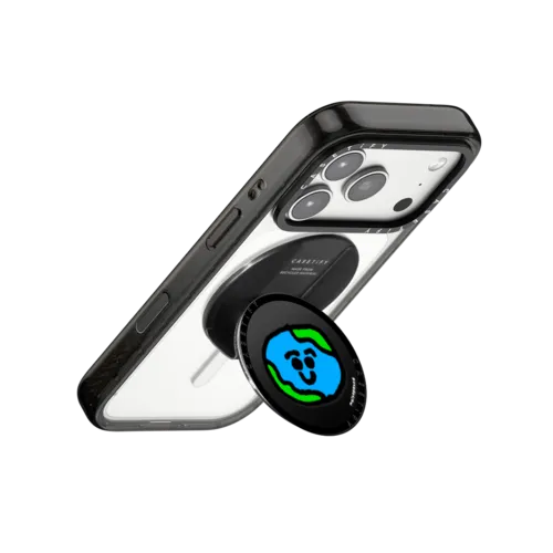 The Earth | Snappy Grip Stand / Snappy Grip Stand MagSafe Compatible / Black | Image 3
