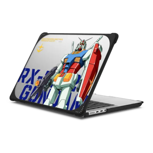 RX-78-2 Gundam Laptop Case | MacBook Pro 14-inch (M1 - M5) / MacBook Bounce Case / Black | Image 1