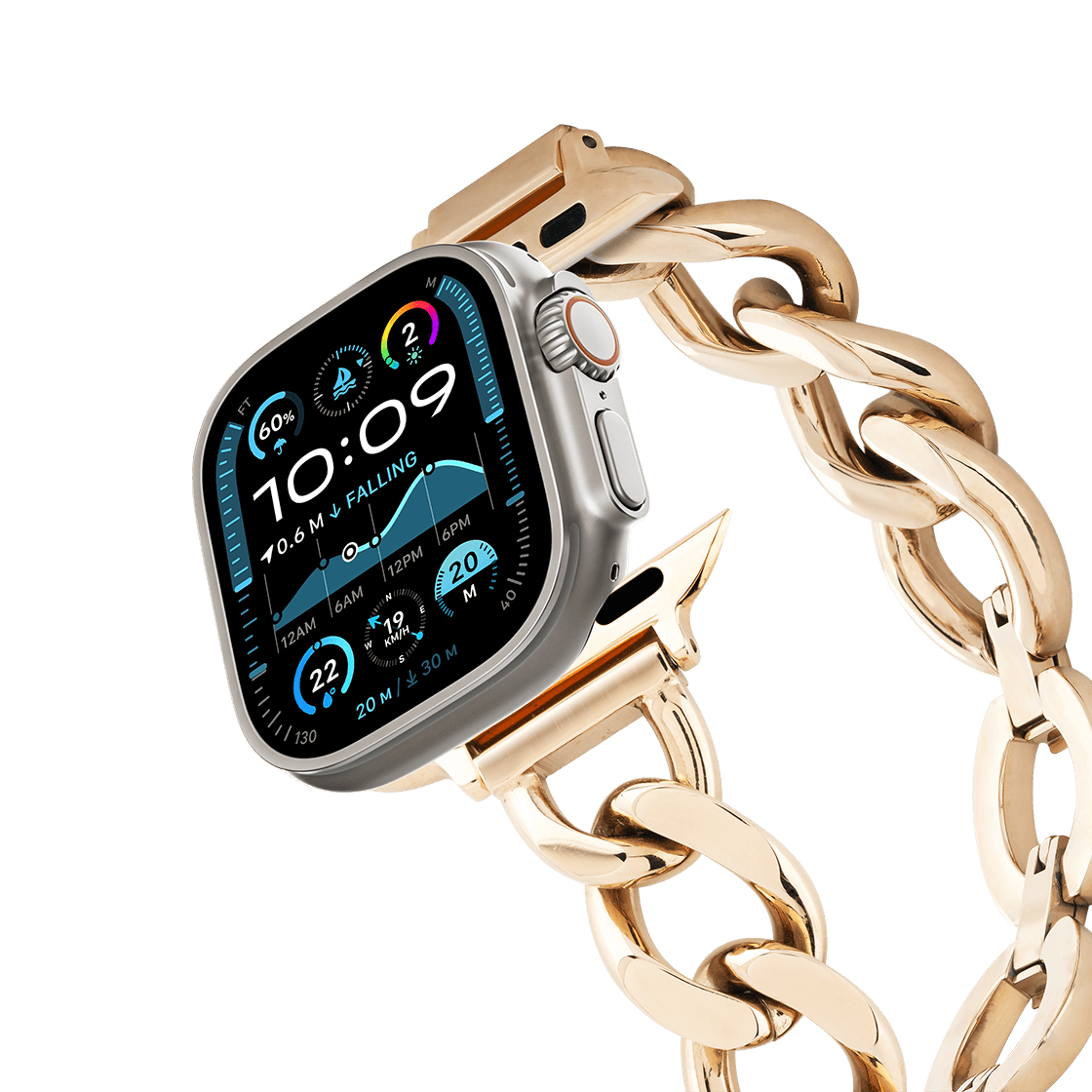 Chain Bracelet 49mm (Ultra 3) - Gold | Image 1