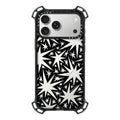 Solar Flair - Black with Cutout Wonky Stars | Image 1