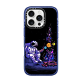 Moon Camping | iPhone 16 Pro / Impact Case MagSafe Compatible / Glitter Indigo | Image 1