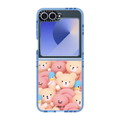 PINK & VEN & HIPPY | Galaxy Z Flip6 / Impact Case / Baby Blue | Image 1