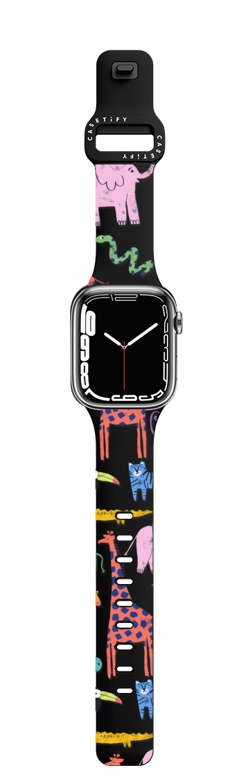 Wild life | Apple Watch Series 7-9 (45mm) / Impact Band / Black | Image 1