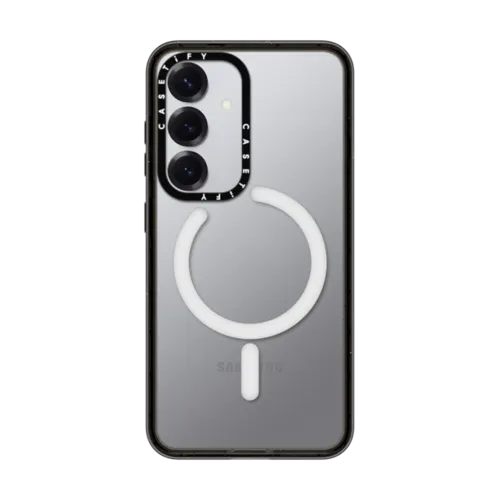 Custom Phone Case | Galaxy S25 / Impact Magnetic Case / Black | Image 1