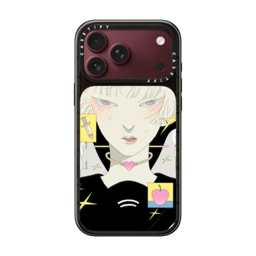 NIGHTMARKET RACER BY SAITEMISS | iPhone 18 Pro Max / Impact Case MagSafe Compatible - Glossy / Glossy Black | Image 1