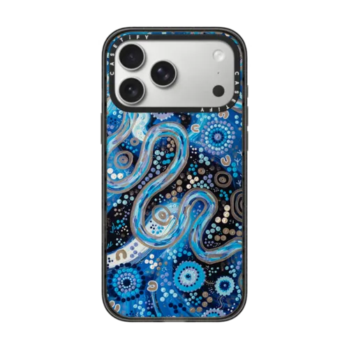 Deep as the Ocean Phone Case | iPhone 17 Pro Max / Impact Case MagSafe Compatible / Black | Image 1