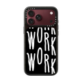 WORK WORK WORK | iPhone 18 Pro Max / Impact Case MagSafe Compatible - Glossy / Glossy Black | Image 1
