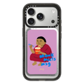 Monk Meets MSG | Snappy Cardholder Stand / Snappy Mirror Cardholder Stand MagSafe Compatible / Silver | Image 1