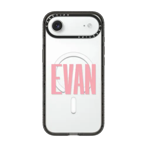 Custom Phone Case | iPhone Air / Impact Case MagSafe Compatible / Black | Image 1