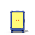 Custom Suitcase | 21" Carry-On Suitcase / Bounce Suitcase / Cobalt Blue | Image 1