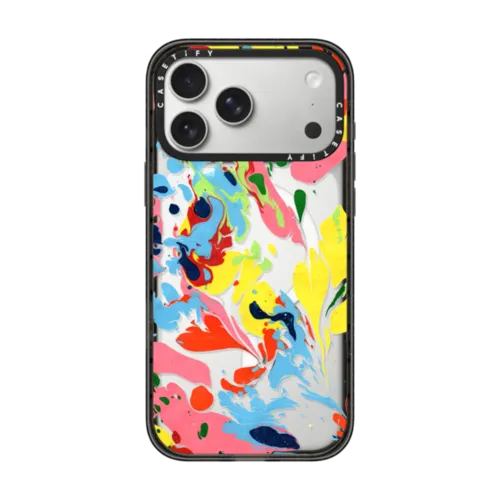 SHE'S A RAINBOW | iPhone 17 Pro Max / Impact Case MagSafe Compatible / Black | Image 1