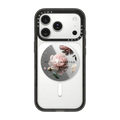 Peony Maxi | Snappy Grip Stand / Snappy Mirror Grip Stand MagSafe Compatible / Silver | Image 1