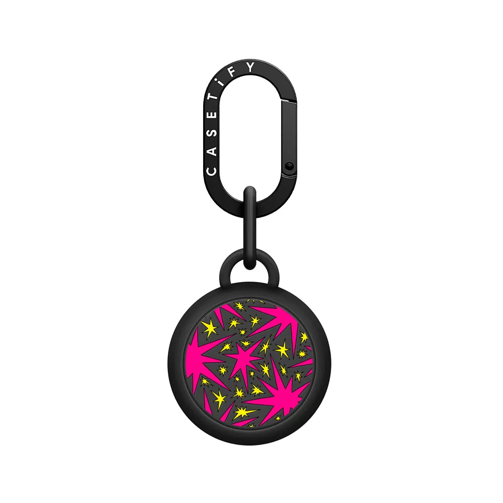 Solar Flair - Pink and Yellow Wonky Stars | Image 1
