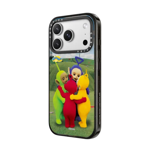Teletubbies Hug Case | iPhone 17 Pro Max / Impact Case MagSafe Compatible / Black | Image 2