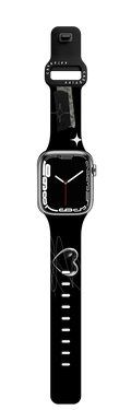 Wear Your Heart On Your Sleeve By Malavika Natesh | Apple Watch Series 7-9 (45mm) / Impact Band / Black | Image 1