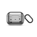 sad potato face by sad potato club | AirPods Pro 3 / Earbuds Mirror Case / Silver | Image 1