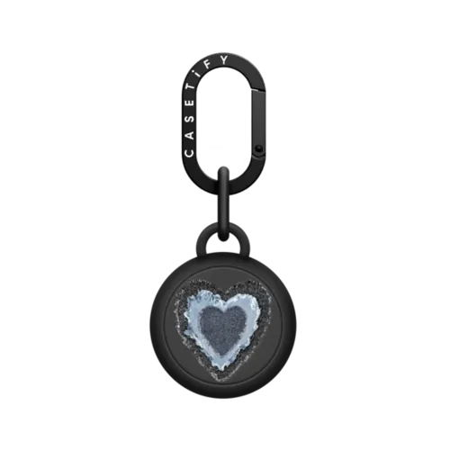Sweet Rebel Heart AirTag Holder | AirTag 2 / AirTag Holder / Licorice | Image 1