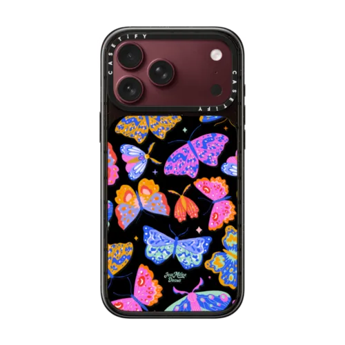 Mystic Moth | iPhone 18 Pro Max / Impact Case MagSafe Compatible - Glossy / Glossy Black | Image 1