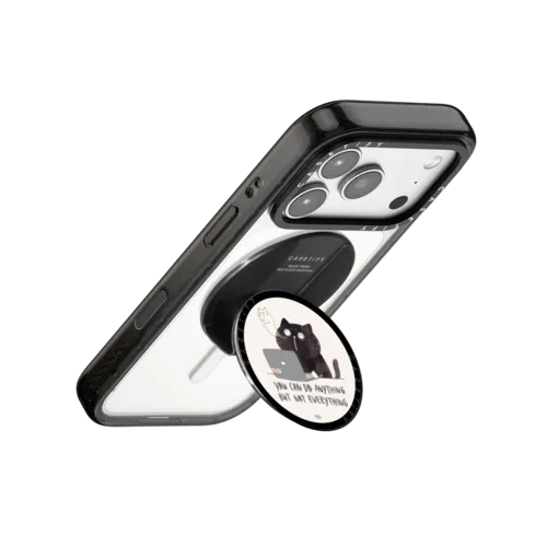 You can do anything but not everything | Snappy Grip Stand / Snappy Grip Stand MagSafe Compatible / Black | Image 3