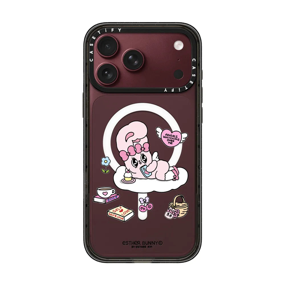 Esther Bunny Loves Me Time Phone Case | Image 1