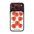 Strawberries by Tess Smith-Roberts | iPhone 18 Pro Max / Impact Case MagSafe Compatible - Glossy / Glossy Black | Image 1