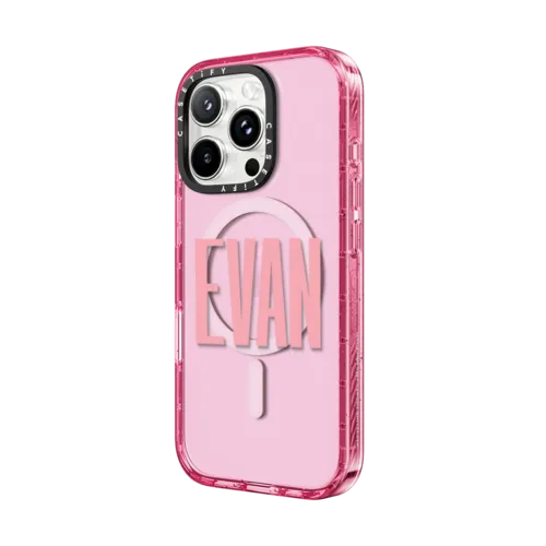 Custom Phone Case | iPhone 16 Pro Max / Impact Case MagSafe Compatible / Pink Fizz | Image 2