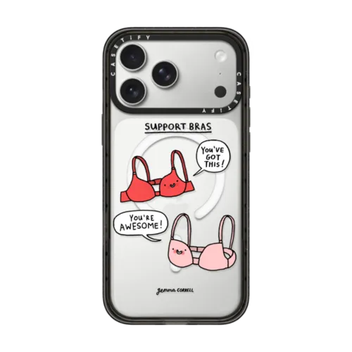 Support Bras | iPhone 17 Pro Max / Impact Case MagSafe Compatible / Black | Image 1