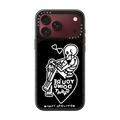 mirror messages-skeleton | iPhone 18 Pro Max / Impact Case MagSafe Compatible - Glossy / Glossy Black | Image 1