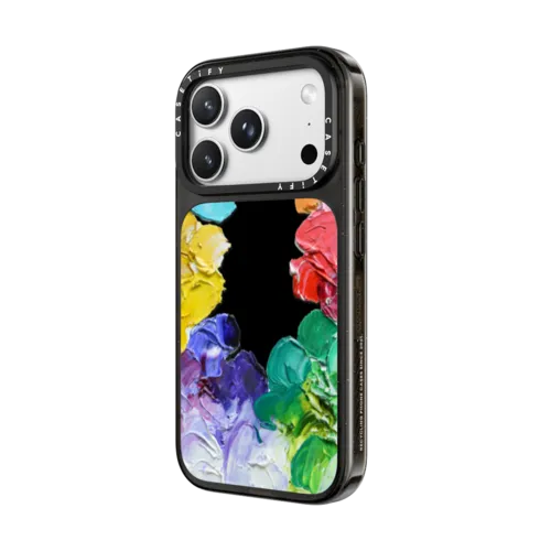 Rainbow Color Wheel | iPhone 18 Pro Max / Impact Case MagSafe Compatible - Glossy / Glossy Black | Image 2