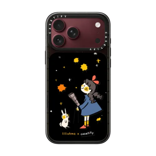 Starry Night | iPhone 18 Pro Max / Impact Case MagSafe Compatible - Glossy / Glossy Black | Image 1