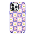 Floral Friends by Katie's Collective | iPhone 14 Pro Max / Impact Case / Peri Purple | Image 1