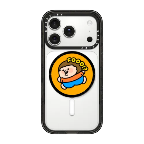 Food!? | Snappy Grip Stand / Snappy Grip Stand MagSafe Compatible / Black | Image 1